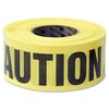Great Neck 3" X 1000' Caution Tape, Black Letters With High Viz Yellow Background 10379